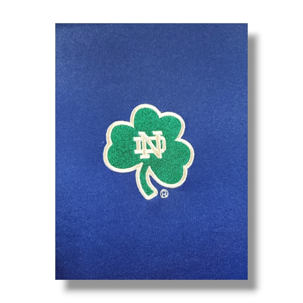 Rivalry Threads 91 Norte Dame Blue Embroidered Zip Up Light‎ Jacket Men's 2XL - Picture 11 of 14